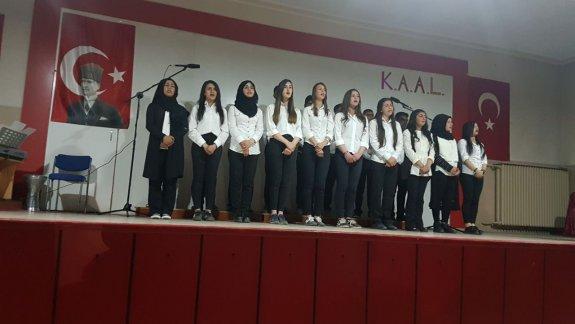 Aras Anadolu Lisesi Resim Sergisi ve 4. Geleneksel Gençlik Şöleni