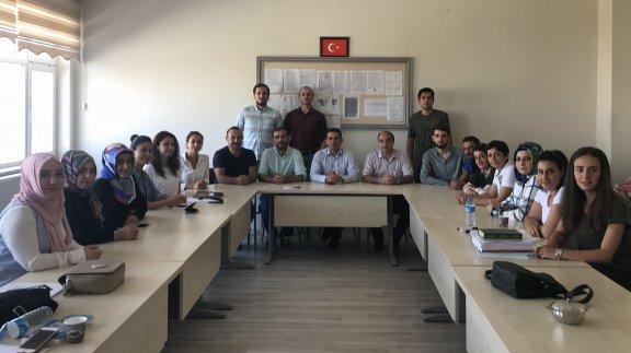 İlçe Milli Eğitim Müdürümüz Sayın Yakup Durhan BAYŞAR´ın Okullara Seminer Ziyareti