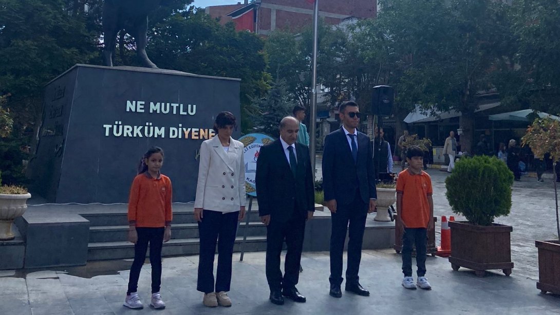 2023-2024 Eğitim Öğretim Yılı İlköğretim Haftası Kutlama Programı Mustafa Yalçın İlkokulunda Gerçekleştirildi